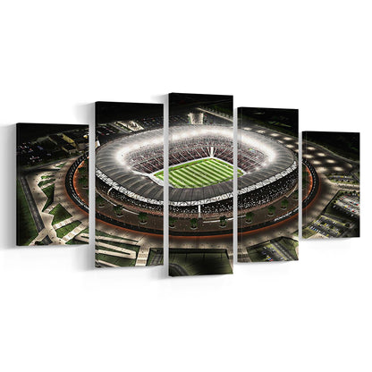 Fnb Stadium, Stadium Canvas, Sport Art, Gift for him, 5 Panel, Large Canvas, Canvas Print Wall Art