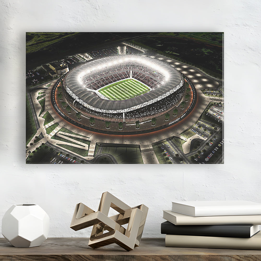 Fnb Stadium, Stadium Canvas, Sport Art, Gift for him, Man Cave Decor, Art Print, Canvas Print Wall Art
