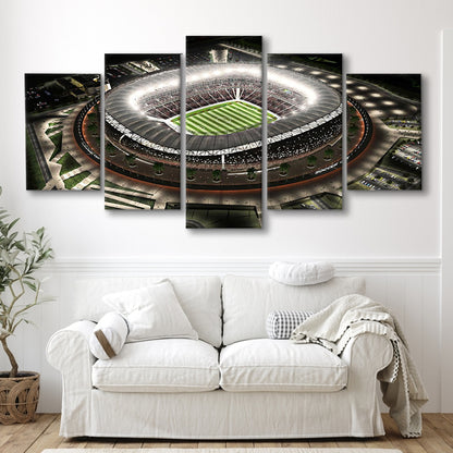 Fnb Stadium, Stadium Canvas, Sport Art, Gift for him, 5 Panel, Large Canvas, Canvas Print Wall Art