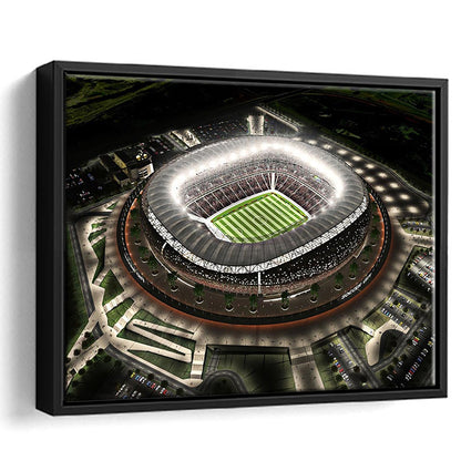 Fnb Stadium, Stadium Canvas, Sport Art, Framed Canvas Print Wall Art, Floating Frame