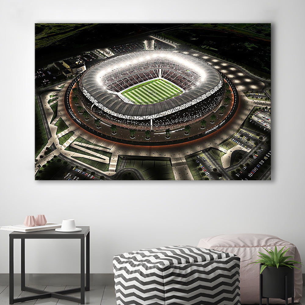 Fnb Stadium, Stadium Canvas, Sport Art, Gift for him, Man Cave Decor, Art Print, Canvas Print Wall Art