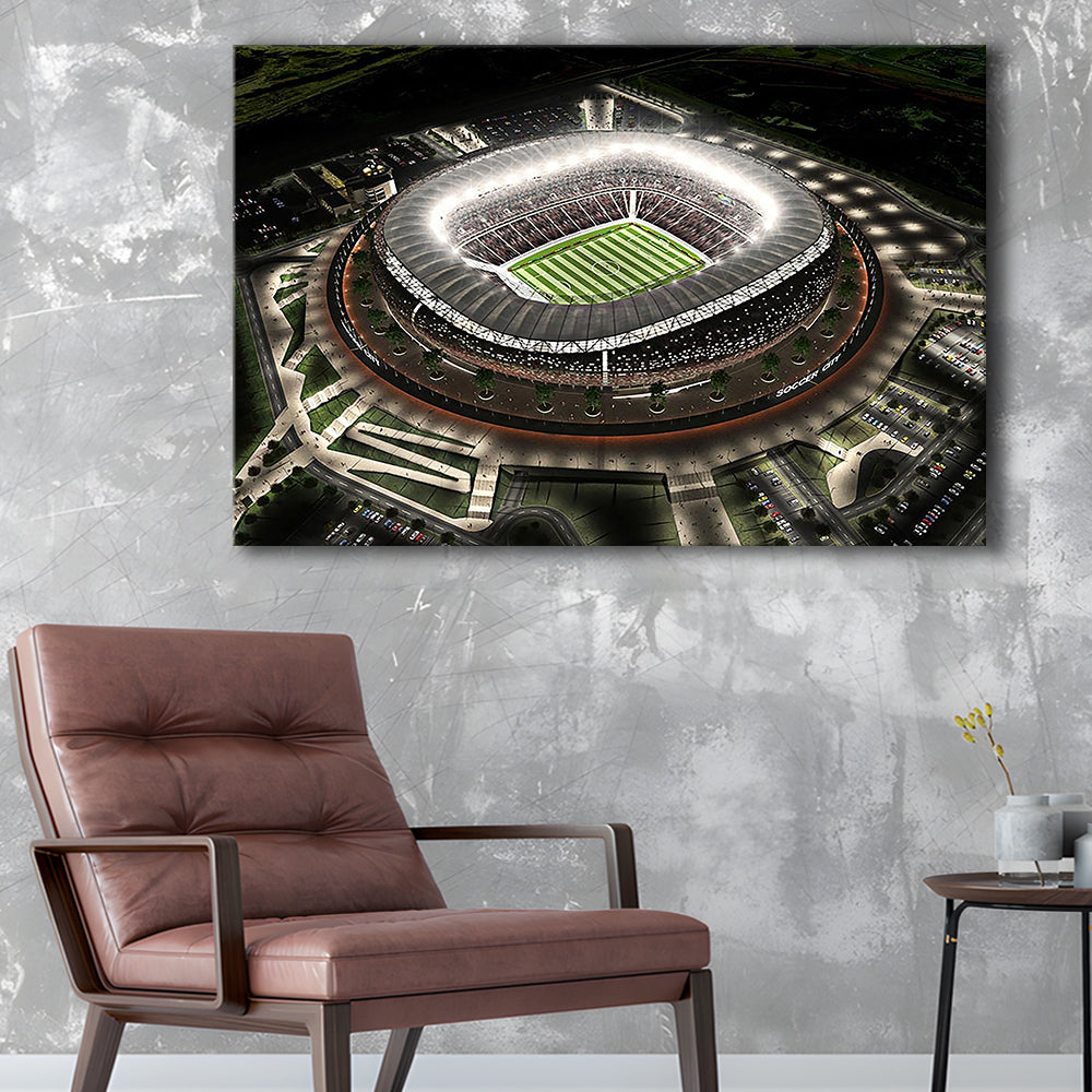 Fnb Stadium, Stadium Canvas, Sport Art, Gift for him, Man Cave Decor, Art Print, Canvas Print Wall Art