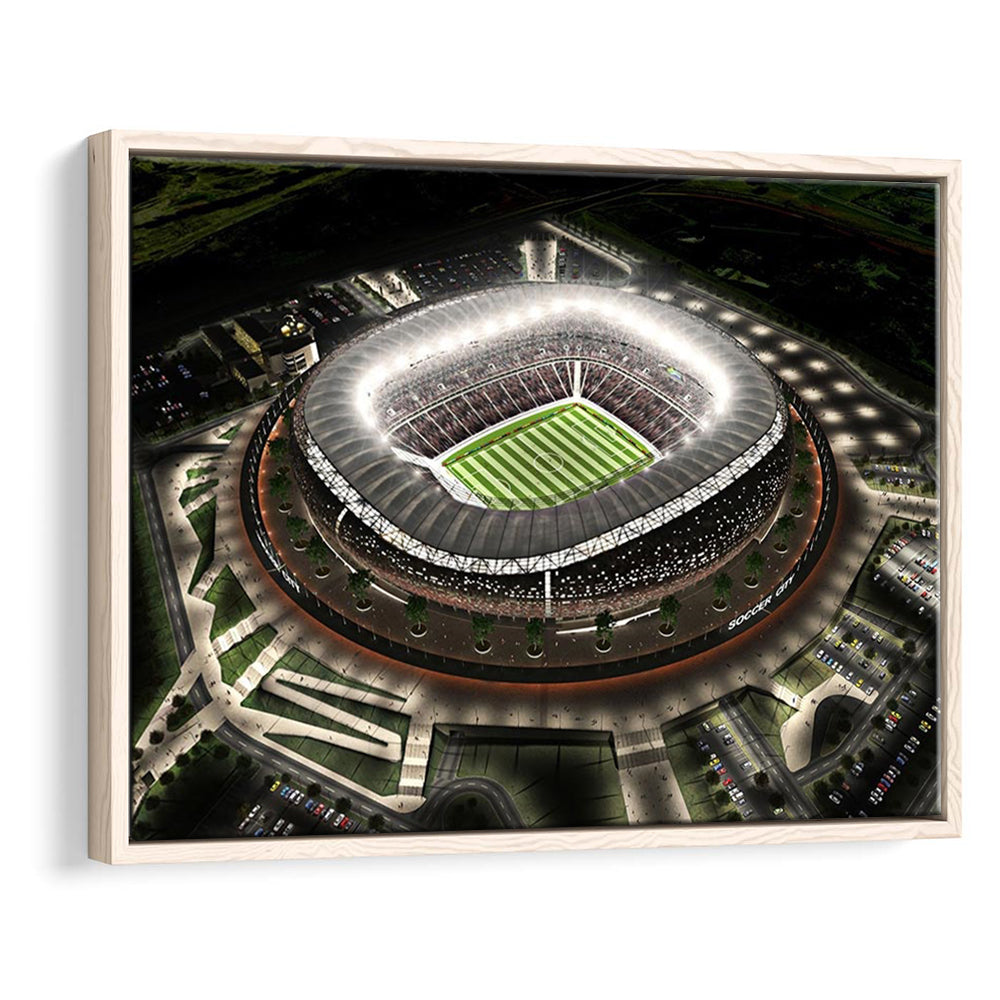 Fnb Stadium, Stadium Canvas, Sport Art, Framed Canvas Print Wall Art, Floating Frame