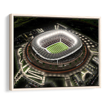 Fnb Stadium, Stadium Canvas, Sport Art, Framed Canvas Print Wall Art, Floating Frame