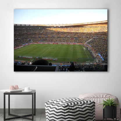 Fnb Stadium bleachers View, Stadium Canvas, Sport Art, Gift for him, Man Cave Decor, Art Print, Canvas Print Wall Art