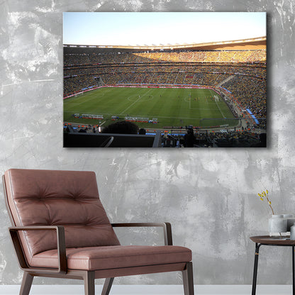 Fnb Stadium bleachers View, Stadium Canvas, Sport Art, Gift for him, Man Cave Decor, Art Print, Canvas Print Wall Art