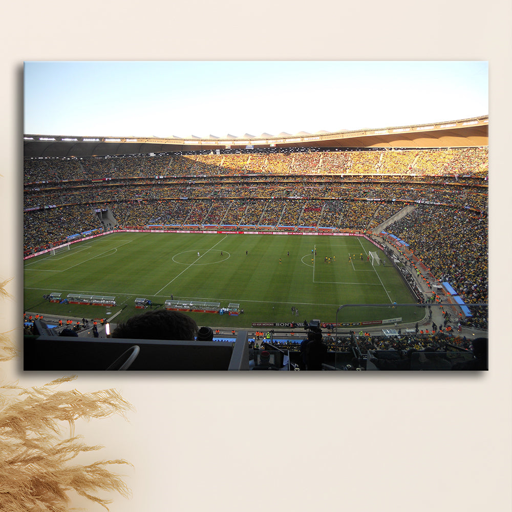 Fnb Stadium bleachers View, Stadium Canvas, Sport Art, Gift for him, Man Cave Decor, Art Print, Canvas Print Wall Art