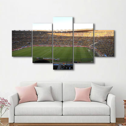 Fnb Stadium bleachers View, Stadium Canvas, Sport Art, Gift for him, 5 Panel, Large Canvas, Canvas Print Wall Art
