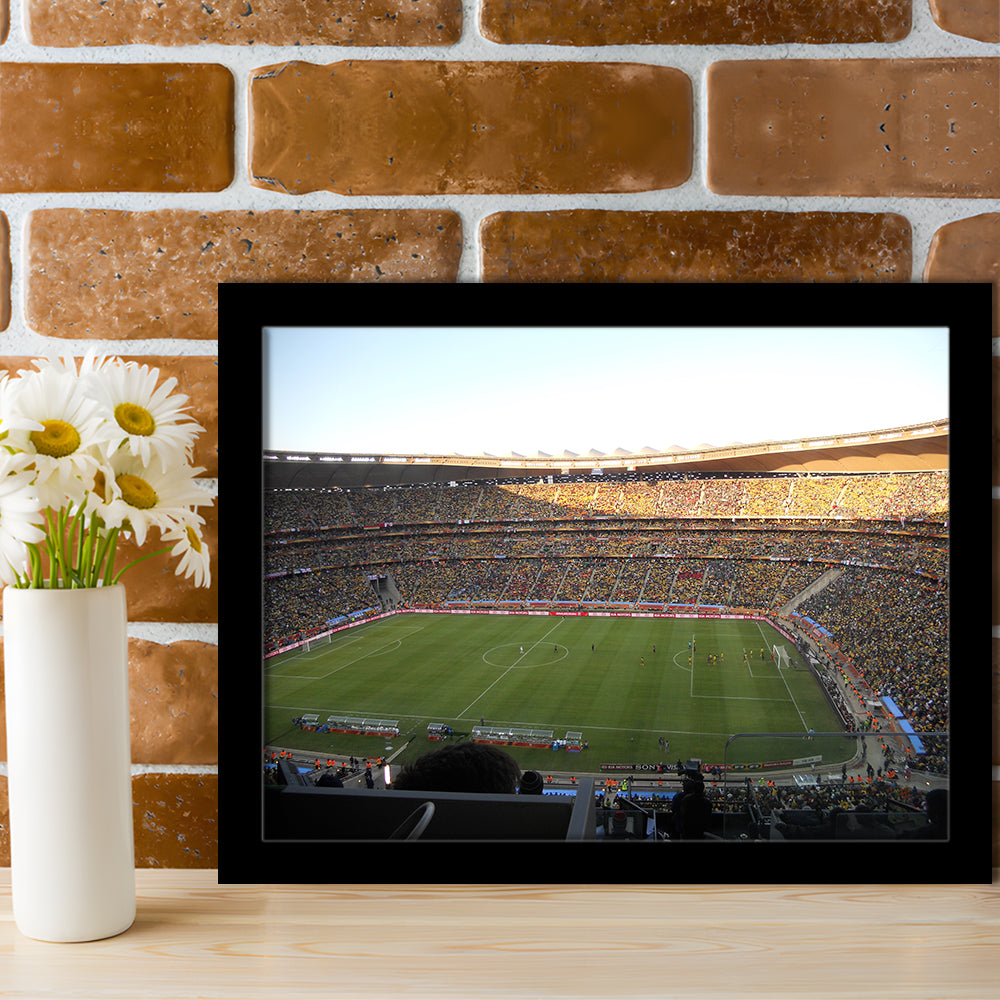 Fnb Stadium bleachers View, Stadium Canvas, Sport Art, Gift for him, Framed Art Print Wall Decor, Picture Framed