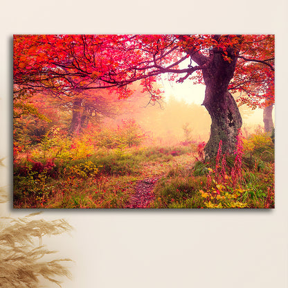Forest Canvas Print Majestic Landscape Forest Wall Decor, Canvas Print Wall Art, Wall Decor, Painting Canvas