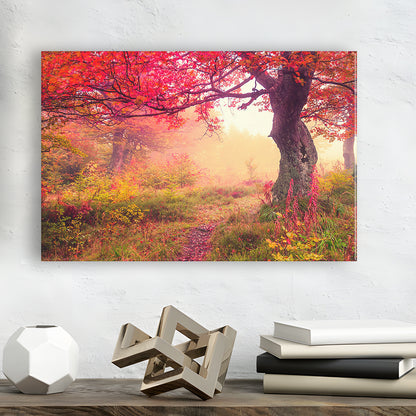 Forest Canvas Print Majestic Landscape Forest Wall Decor, Canvas Print Wall Art, Wall Decor, Painting Canvas