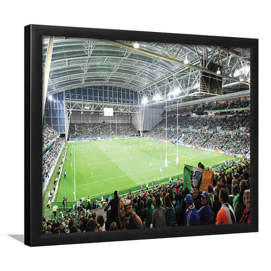 ForsythBarr, Stadium Canvas, Sport Art, Gift for him, Framed Art Print Wall Decor, Picture Framed