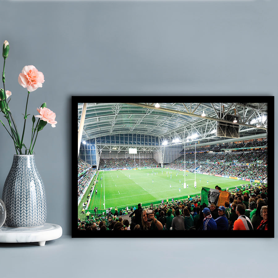 ForsythBarr, Stadium Canvas, Sport Art, Gift for him, Framed Art Print Wall Decor, Picture Framed