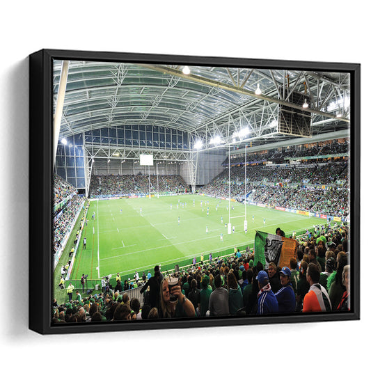 ForsythBarr, Stadium Canvas, Sport Art, Framed Canvas Print Wall Art, Floating Frame