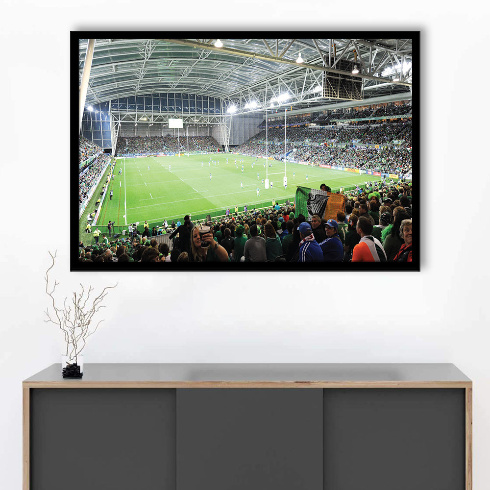ForsythBarr, Stadium Canvas, Sport Art, Gift for him, Framed Art Print Wall Decor, Picture Framed