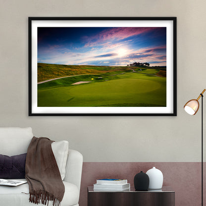 French Lick Resort Best Golf Resorts Courses, Goft Art Print, Framed Art Print White Border Wall Decor