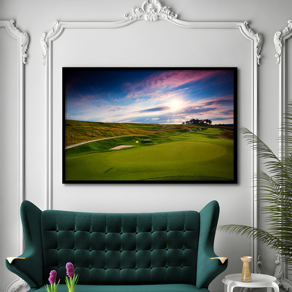 French Lick Resort Best Golf Resorts Courses, Framed Art Print Wall Decor, Picture Framed