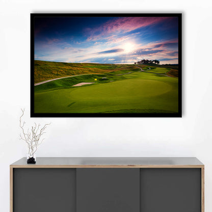 French Lick Resort Best Golf Resorts Courses, Framed Art Print Wall Decor, Picture Framed