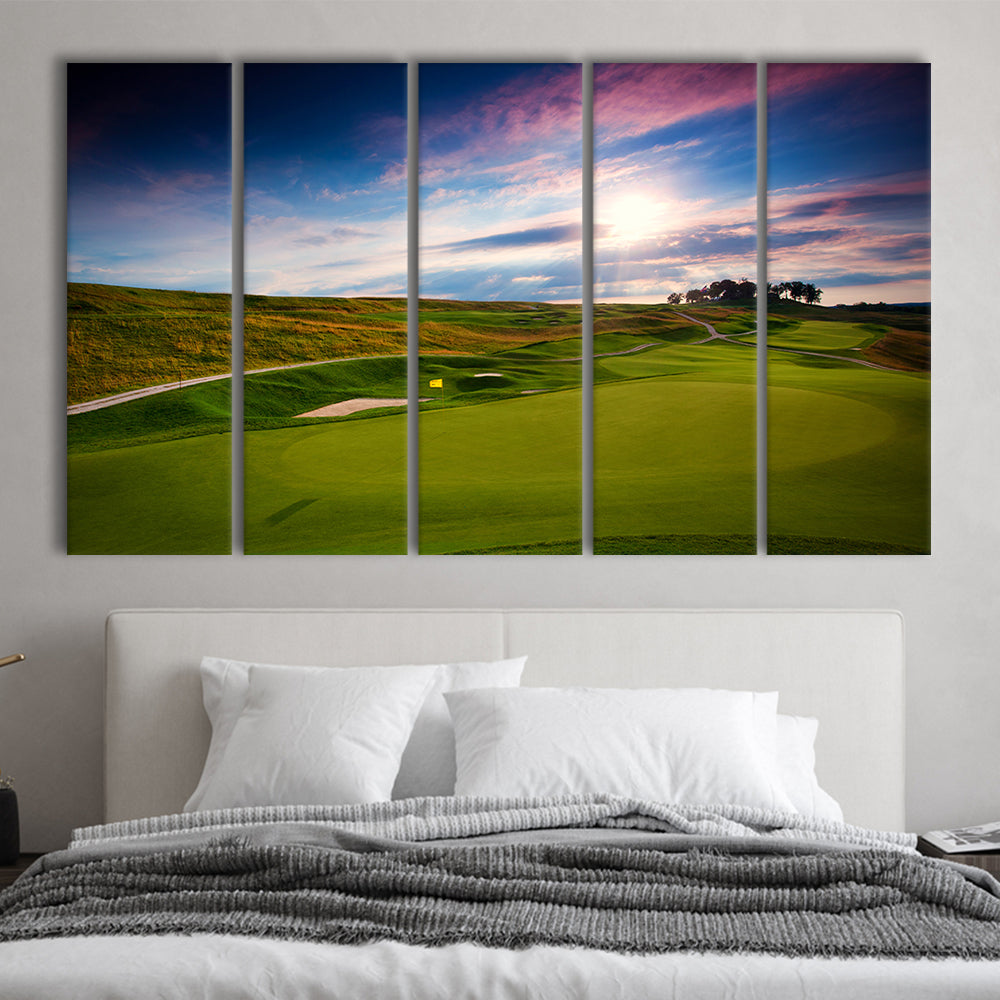French Lick Resort Best Golf Resorts Courses, Golf Art Print, Extra Large Canvas Print Wall Art
