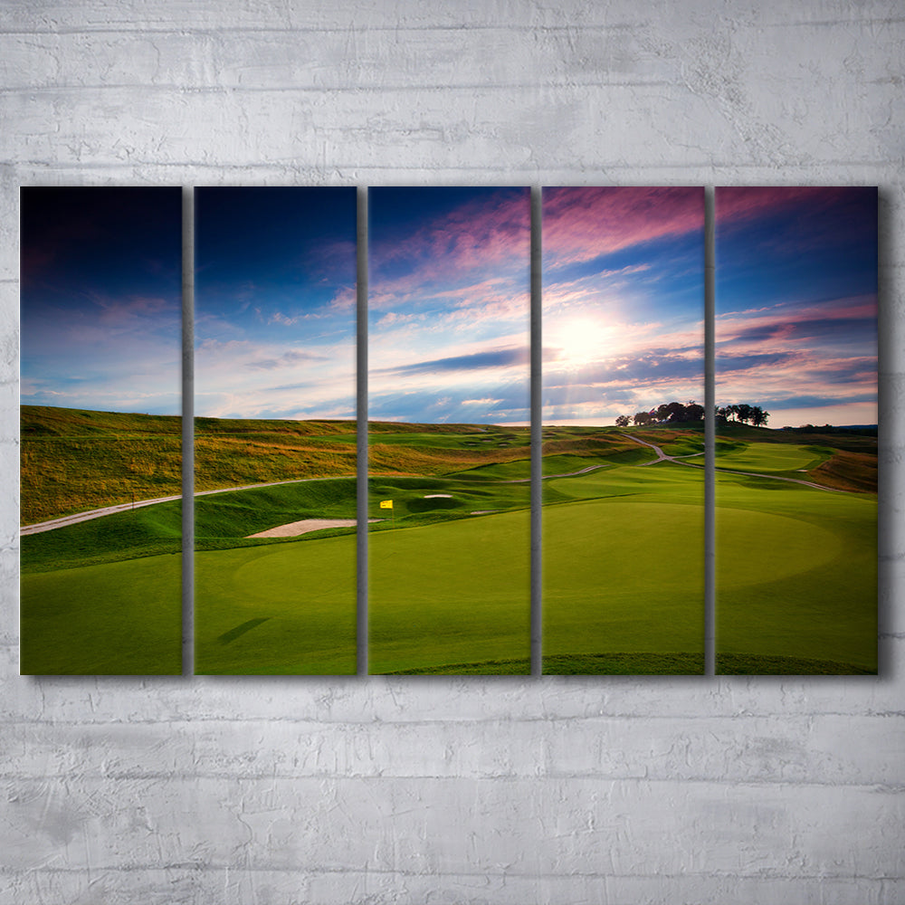 French Lick Resort Best Golf Resorts Courses, Golf Art Print, Extra Large Canvas Print Wall Art