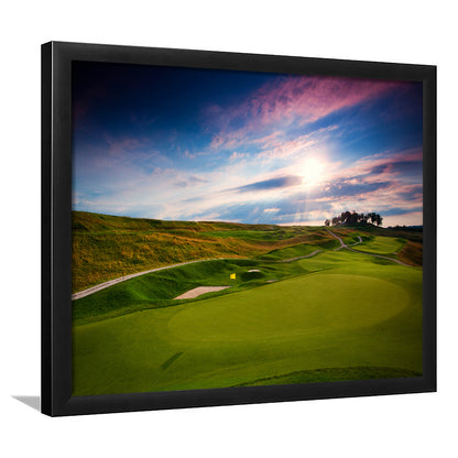 French Lick Resort Best Golf Resorts Courses, Framed Art Print Wall Decor, Picture Framed