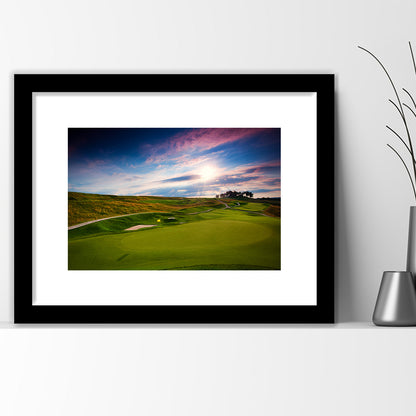 French Lick Resort Best Golf Resorts Courses, Goft Art Print, Framed Art Print White Border Wall Decor