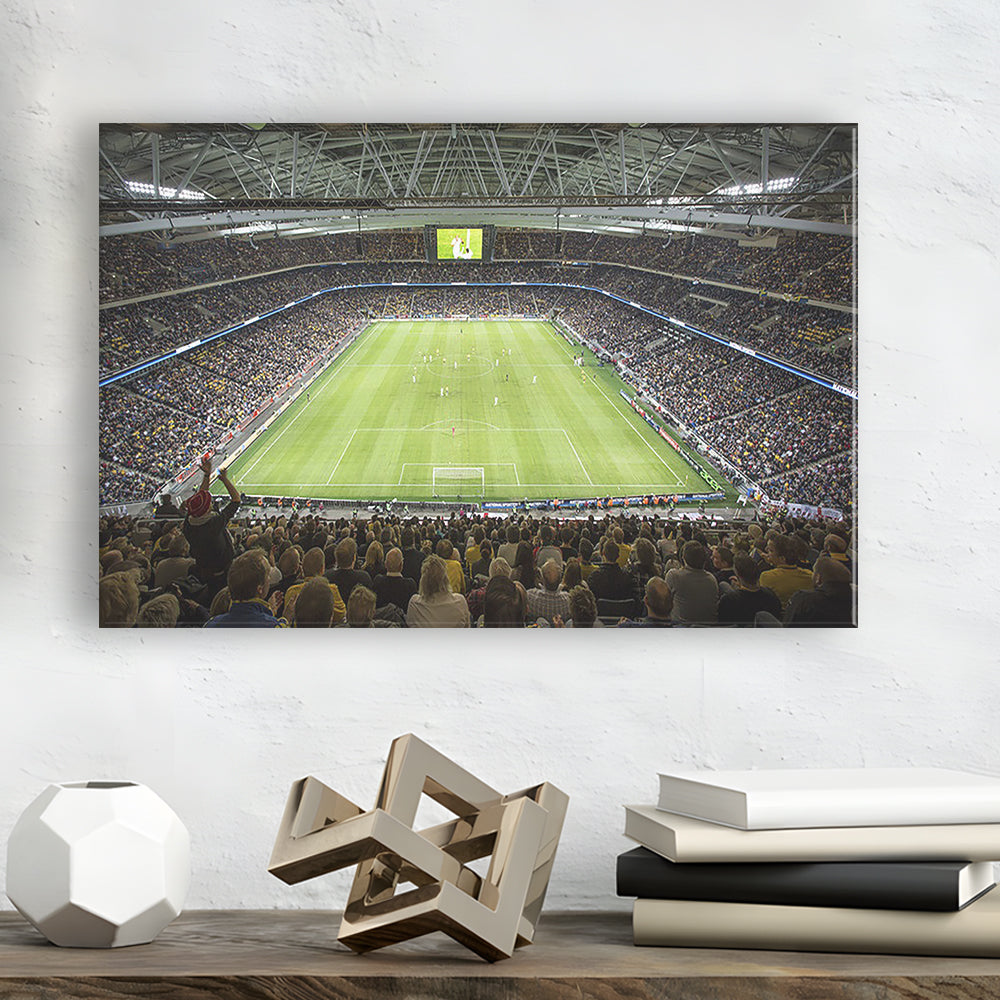 Friends Arena Stadium, Stadium Canvas, Sport Art, Fan Gifts, Man Cave Decor, Art Print, Canvas Print Wall Art
