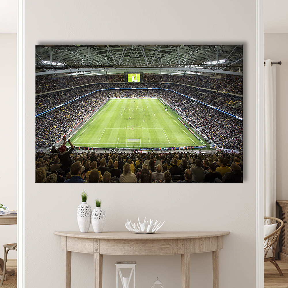 Friends Arena Stadium, Stadium Canvas, Sport Art, Fan Gifts, Man Cave Decor, Art Print, Canvas Print Wall Art