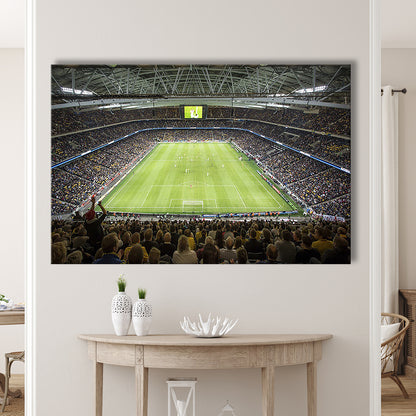 Friends Arena Stadium, Stadium Canvas, Sport Art, Fan Gifts, Man Cave Decor, Art Print, Canvas Print Wall Art