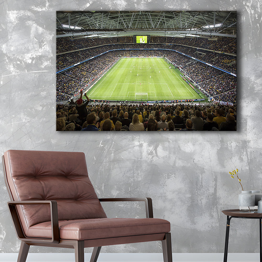 Friends Arena Stadium, Stadium Canvas, Sport Art, Fan Gifts, Man Cave Decor, Art Print, Canvas Print Wall Art