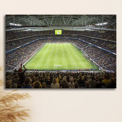 Friends Arena Stadium, Stadium Canvas, Sport Art, Fan Gifts, Man Cave Decor, Art Print, Canvas Print Wall Art
