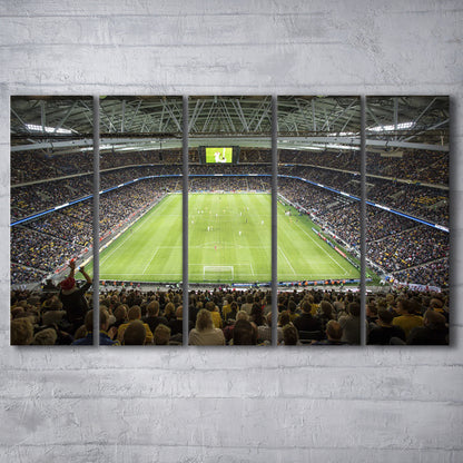 Friends Arena Stadium, Stadium Canvas, Sport Art, Fan Gifts, 5 Panel B, Extra Large Canvas, Canvas Print Wall Art