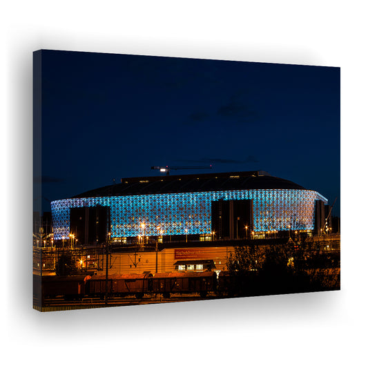Friends Arena in Stockholm, Stadium Canvas, Sport Art, Gift for him, Man Cave Decor, Art Print, Canvas Print Wall Art