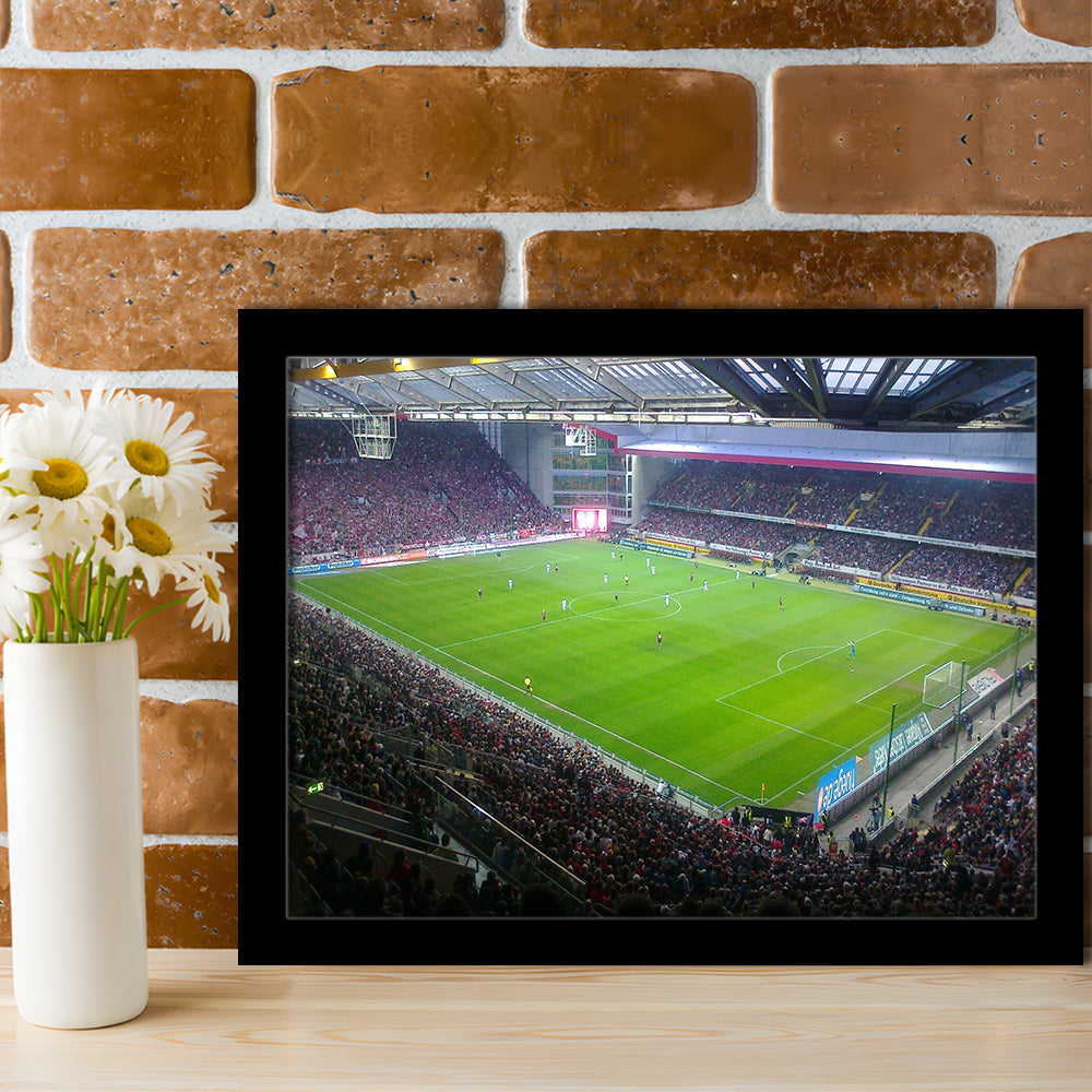 Fritz Walter Stadium, Stadium Canvas, Sport Art, Gift for him, Framed Art Print Wall Decor, Picture Framed