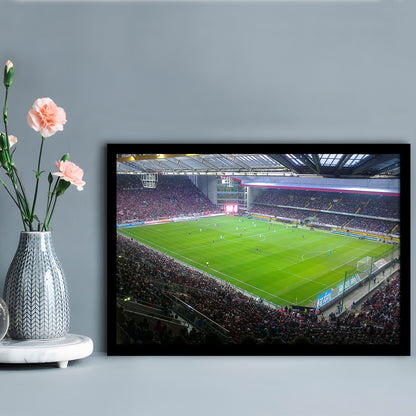 Fritz Walter Stadium, Stadium Canvas, Sport Art, Gift for him, Framed Art Print Wall Decor, Picture Framed