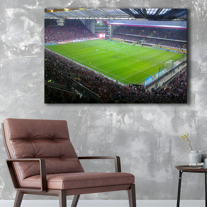 Fritz Walter Stadium, Stadium Canvas, Sport Art, Gift for him, Man Cave Decor, Art Print, Canvas Print Wall Art