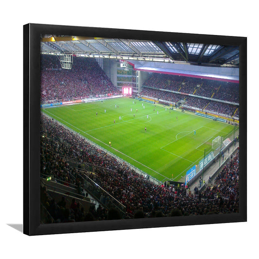 Fritz Walter Stadium, Stadium Canvas, Sport Art, Gift for him, Framed Art Print Wall Decor, Picture Framed