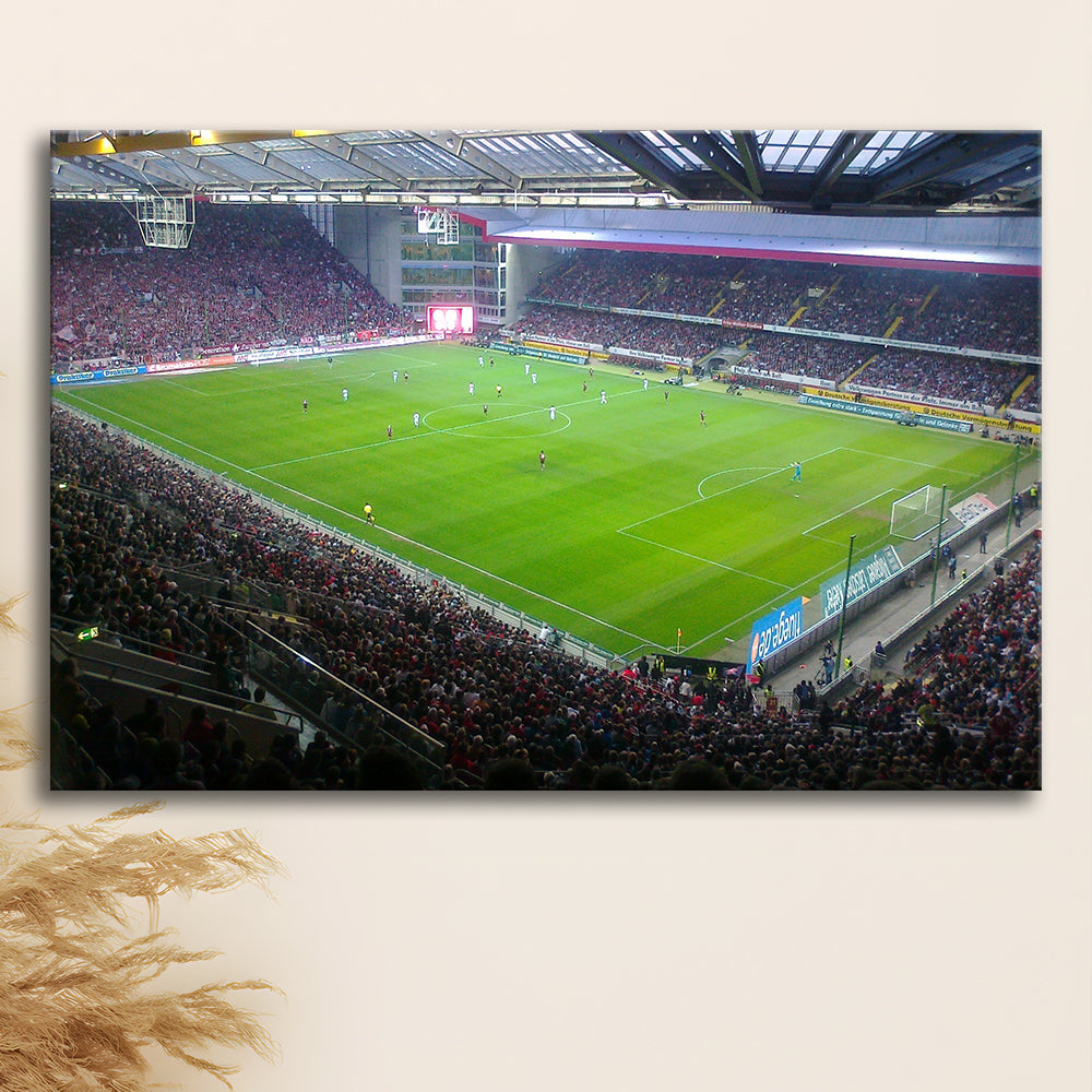 Fritz Walter Stadium, Stadium Canvas, Sport Art, Gift for him, Man Cave Decor, Art Print, Canvas Print Wall Art