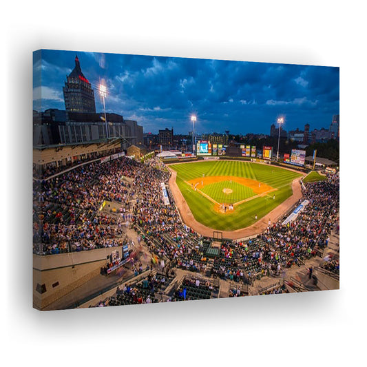 Frontier Field, Stadium Canvas, Sport Art, Gift for him, Man Cave Decor, Art Print, Canvas Print Wall Art
