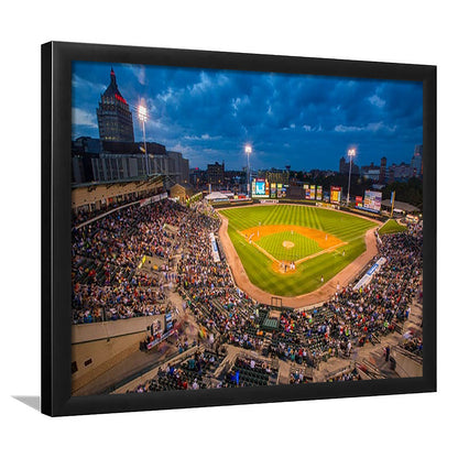 Frontier Field, Stadium Canvas, Sport Art, Gift for him, Framed Art Print Wall Decor, Picture Framed