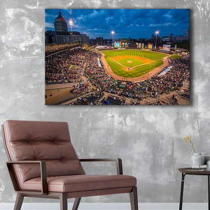 Frontier Field, Stadium Canvas, Sport Art, Gift for him, Man Cave Decor, Art Print, Canvas Print Wall Art