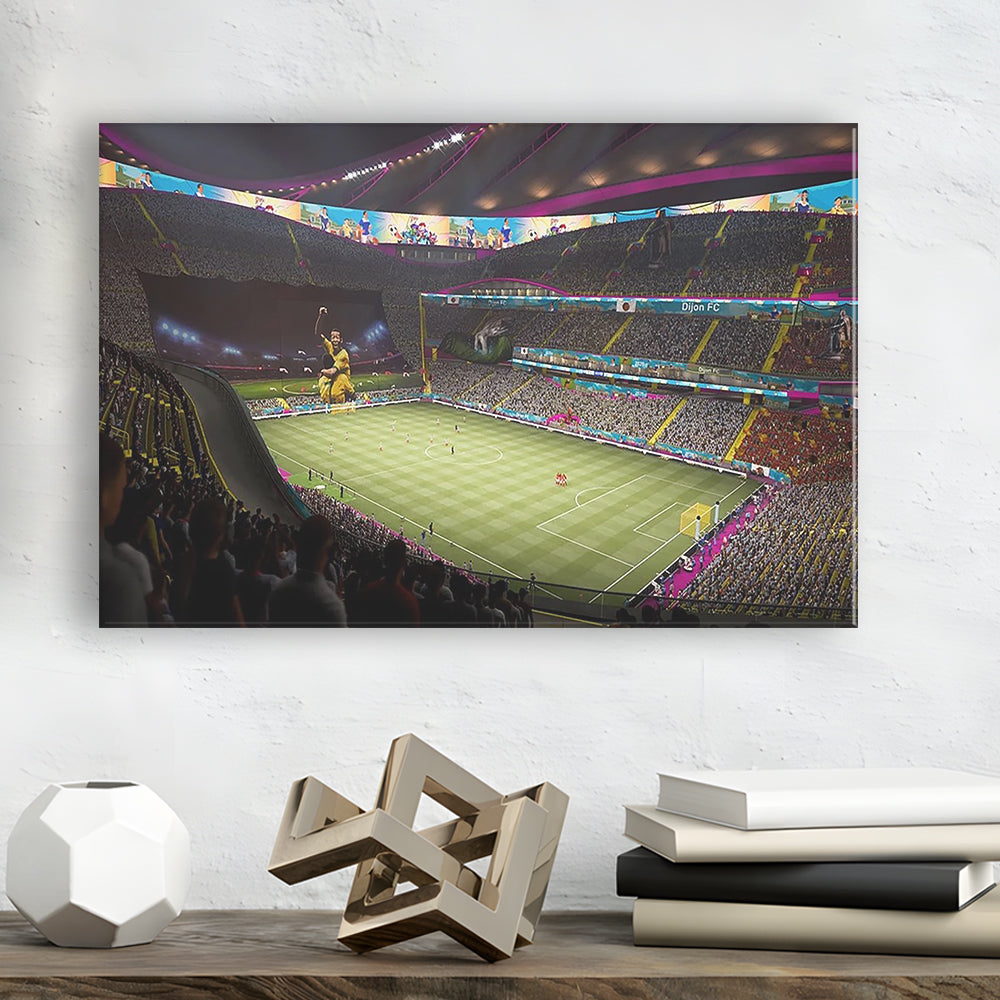 Fut Stadium Fifa, Stadium Canvas, Sport Art, Gift for him, Man Cave Decor, Art Print, Canvas Print Wall Art
