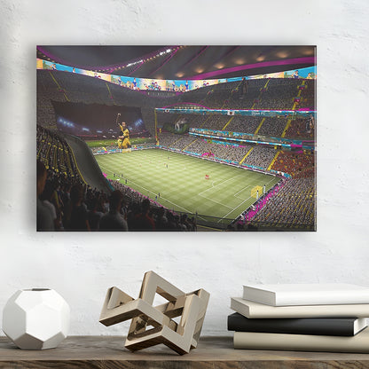Fut Stadium Fifa, Stadium Canvas, Sport Art, Gift for him, Man Cave Decor, Art Print, Canvas Print Wall Art