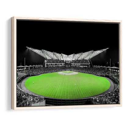 Futuristic Stadiums, Stadium Canvas, Sport Art, Framed Canvas Print Wall Art, Floating Frame