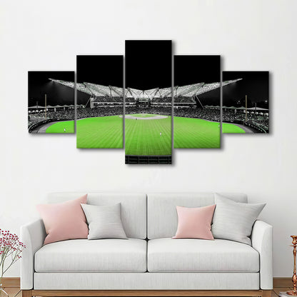 Futuristic Stadiums, Stadium Canvas, Sport Art, Gift for him, 5 Panel, Large Canvas, Canvas Print Wall Art