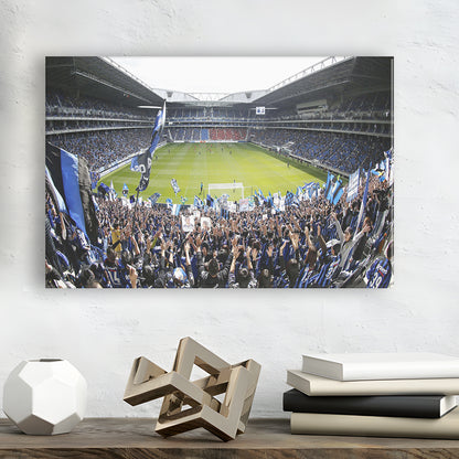 Gamba Osaka New Stadium, Stadium Canvas, Sport Art, Gift for him, Man Cave Decor, Art Print, Canvas Print Wall Art