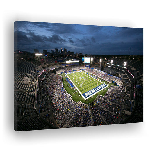 Georgia State Stadium, Stadium Canvas, Sport Art, Gift for him, Man Cave Decor, Art Print, Canvas Print Wall Art