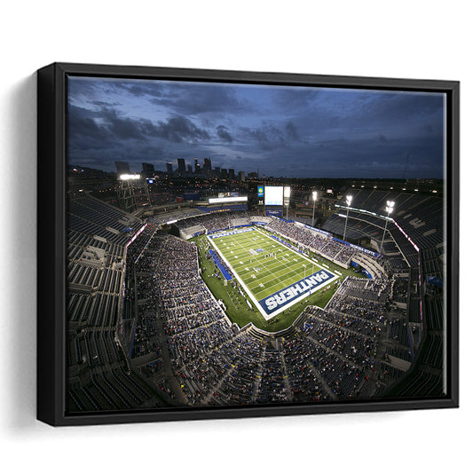 Georgia State Stadium, Stadium Canvas, Sport Art, Framed Canvas Print Wall Art, Floating Frame