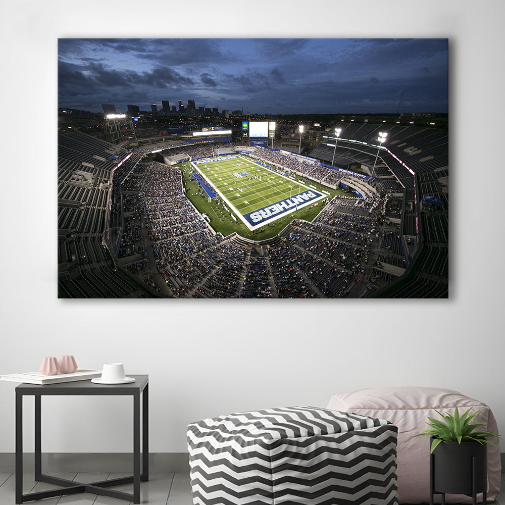 Georgia State Stadium, Stadium Canvas, Sport Art, Gift for him, Man Cave Decor, Art Print, Canvas Print Wall Art