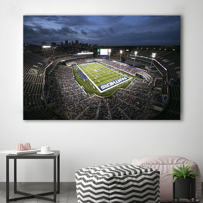 Georgia State Stadium, Stadium Canvas, Sport Art, Gift for him, Man Cave Decor, Art Print, Canvas Print Wall Art